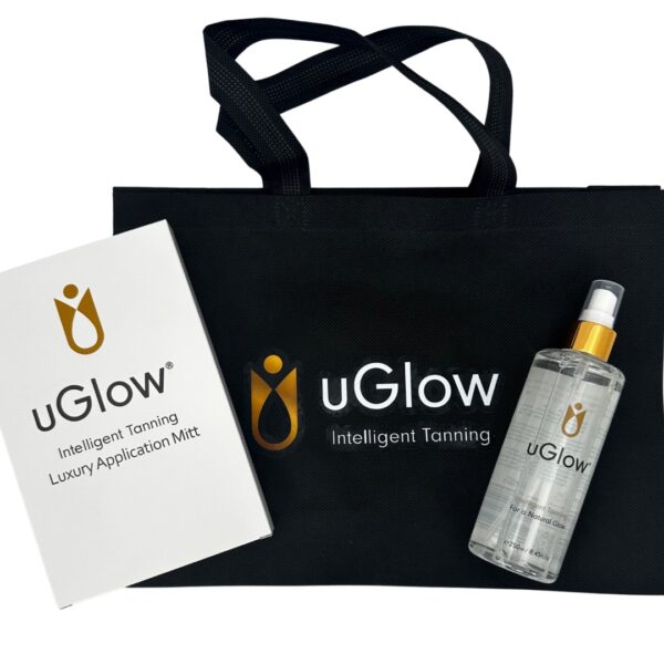 uGlow Tanning Set includes Tote Bag